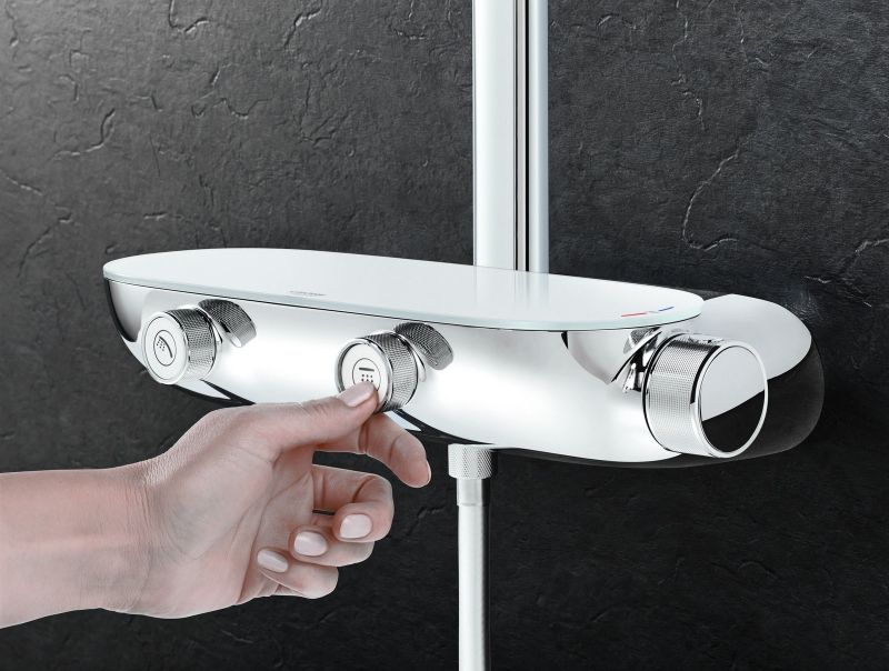SISTEM DUS RAINSHOWER SMARTCONTROL 360 MONO TERMOSTATIC CROM